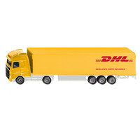 SIKU BLISTER camión articulado Volvo DHL, Automóvil de construcción 