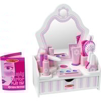 Spin Master MELISSA & DOUG - Juego de Salón de Belleza: Tocador de Madera con Espejo + 18 Accesorios de Belleza de Juguetes en Madera - 6074867 - Juguetes Niña 3 Años + - Regalo Niña 3 Años +, Juego de rol MELISSA & DOUG - Juego de Salón de Belleza: Tocador de Madera con Espejo + 18 Accesorios de Belleza de Juguetes en Madera - 6074867 - Juguetes Niña 3 Años + - Regalo Niña 3 Años +