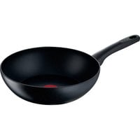 Tefal Sartén wok Black Stone, Ø 28cm, Pan negro