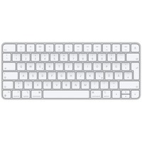 Apple Magic Keyboard teclado Bluetooth QWERTZ Alemán Plata, Blanco plateado/blanco, Mini, Bluetooth, QWERTZ, Plata, Blanco
