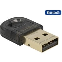 DeLOCK 61012 adaptador y tarjeta de red Bluetooth 3 Mbit/s, Adaptador Bluetooth Inalámbrico, USB, Bluetooth, 3 Mbit/s