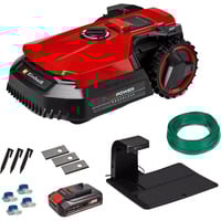 EINHELL Power X-Change Robot cortacésped FREELEXO 500, 18Volt rojo/Negro