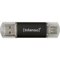 Intenso 3539480 unidad flash USB 32 GB USB Type-A / USB Type-C 3.2 Gen 1 (3.1 Gen 1) Antracita, Lápiz USB antracita/Transparente, 32 GB, USB Type-A / USB Type-C, 3.2 Gen 1 (3.1 Gen 1), 70 MB/s, Tapa, Antracita