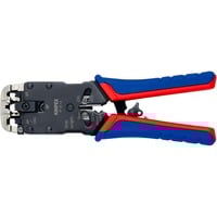 KNIPEX 97 51 12 alicate, Crimpadora azul/Rojo, Acero, Azul/Rojo, 20 cm, 533 g