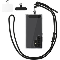 Nevox Pulsera para teléfono / cadena para teléfono universal, Correa negro