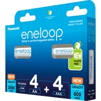 Panasonic eneloop BK-KJMCDE44E, Batería