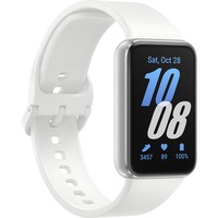 SAMSUNG Galaxy Fit3, Fitnesstracker plateado/blanco