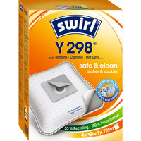 Swirl Bolsas para aspiradora Y 298 (Y198) EcoPor, Bolsas de aspiradora 