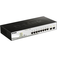 D-Link DGS-1210-10P Gestionado L2 Gigabit Ethernet (10/100/1000) Energía sobre Ethernet (PoE) 1U Negro, Interruptor/Conmutador gris/Negro, Gestionado, L2, Gigabit Ethernet (10/100/1000), Energía sobre Ethernet (PoE), Montaje en rack, 1U