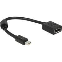 DeLOCK Cable adaptador Mini DisplayPort > DisplayPort 1.4, 8K negro