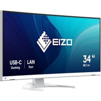 EIZO FlexScan EV3451X-WT, Monitor LED blanco