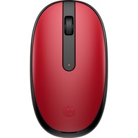 HP Ratón Bluetooth 240 rojo rojo/Negro, Ambidextro, Óptico, Bluetooth, 1600 DPI, Rojo