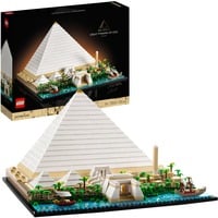 LEGO Architecture Gran Pirámide de Guiza, Juegos de construcción Juego de construcción, 18 año(s), Plástico, 1476 pieza(s), 2,64 kg