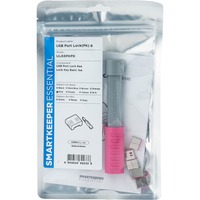 SMARTKEEPER Cerradura de puerto USB-A ESSENTIAL (UL03) + Llave de bloqueo básica (U03), Cerradura insertable 
