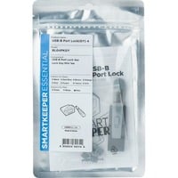 SMARTKEEPER ESSENTIAL USB-B Port Lock (BL04) + Lock Key Mini (U04), Cerradura insertable 
