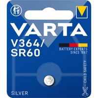 VARTA -V364 Pilas domésticas, Batería Batería de un solo uso, SR60, Óxido de plata, 1,55 V, 1 pieza(s), 20 mAh