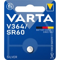 Varta -V364 Pilas domésticas, Batería Batería de un solo uso, SR60, Óxido de plata, 1,55 V, 1 pieza(s), 20 mAh