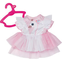 ZAPF Creation BABY born Vestido Cisne 43cm, Accesorios para muñecas 