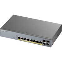 Zyxel GS1350-12HP-EU0101F switch Gestionado L2 Gigabit Ethernet (10/100/1000) Energía sobre Ethernet (PoE) Gris, Interruptor/Conmutador Gestionado, L2, Gigabit Ethernet (10/100/1000), Energía sobre Ethernet (PoE), Montaje en rack