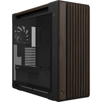 ASUS PROART PA602 MADERA DE NOGAL TG PWM MODERNO NEGRO, Cajas de torre marrón/Madera