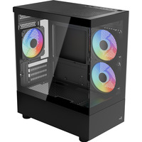 Aerocool Viewport Mini-G-BK-v4 ARGB, Cajas de torre negro