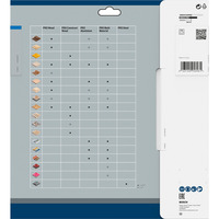Bosch 2 608 837 780 hoja de sierra circular 25,4 cm 1 pieza(s) Aluminio, Metal no ferroso, 25,4 cm, 3 cm, 1,8 mm, 6000 RPM, 2,4 mm