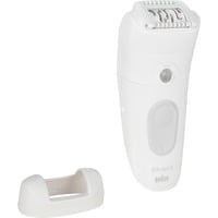 Braun Silk-épil 5 5-011 Blanco, Depiladora blanco/Plateado, Blanco, MicroGrip, 0,5 mm, Batería, Alemania
