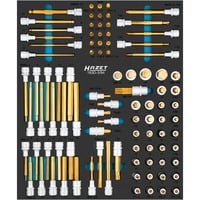Hazet Juego de puntas de destornillador de vaso 163D-3/94, tamaño 1/2++, Llave de tubo 