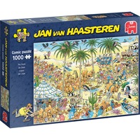 Jumbo The Oasis 1000 pcs, Puzzle Jan van Haasteren The Oasis 1000 pcs, 1000 pieza(s), Cómics, 12 año(s)