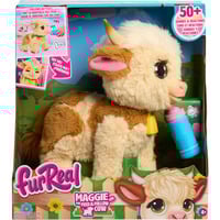 Just Play FurReal Maggie, Peluches Vaca, 4 año(s), Interactivo, AA, Pilas incluidas