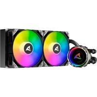 Sharkoon S80 RGB AIO 240mm, Refrigeración por agua negro