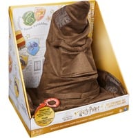 Spin Master Wizarding World, Sorting Hat parlante con 15 frases para juegos de simulación de Harry Potter, juguetes para niños a partir de 5 años, Juego de rol marrón, Wizarding World , Sorting Hat parlante con 15 frases para juegos de simulación de Harry Potter, juguetes para niños a partir de 5 años, Película, 5 año(s), AA