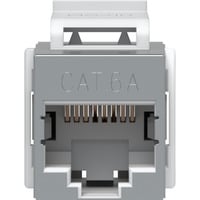 Ubiquiti Acoplador Keystone Cat.6a, paquete de 12, Embrague acero fino