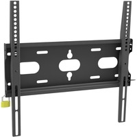iiyama MD-WM4040 soporte para monitor Pared Negro, Soporte de pared negro, 125 kg, 100 x 100 mm, 400 x 400 mm, Negro