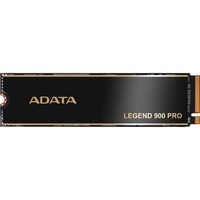 ADATA LEGEND 900 PRO 2 TB M.2 PCI Express 4.0 NVMe 3D NAND, Unidad de estado sólido negro/Dorado, 2 TB, M.2, 7400 MB/s