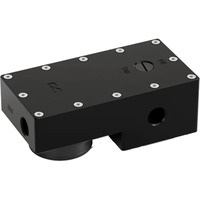 Alphacool Depósito ES DDCzero 1U, Depósito de expansión negro