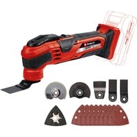 Einhell VARRITO Negro, Rojo 20000 OPM, Herramienta multifunción rojo/Negro, Desbastado, Lijado, Negro, Rojo, 20000 OPM, 11000 OPM, 3,2°, Batería