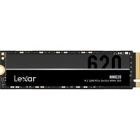 Lexar NM620 M.2 512 GB PCI Express 4.0 3D TLC NAND NVMe, Unidad de estado sólido 512 GB, M.2, 3300 MB/s