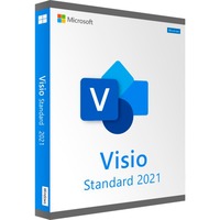 Microsoft Visio Professional 2021 1 licencia(s), Software 1 licencia(s), Inglés
