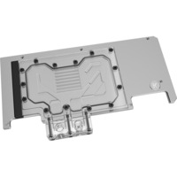 EKWB EK-Quantum Vector Strix RTX 3080/3090 Active Backplate D-RGB - Plexi, Placa posterior plateado/Transparente