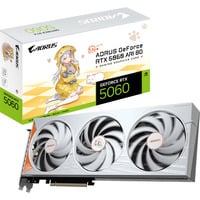 GIGABYTE GeForce RTX 5060 Ti AORUS ARI 8G, Tarjeta gráfica blanco