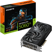 GIGABYTE GeForce RTX 5060 Ti WINDFORCE OC 8G Tarjeta Gráfica – 8 GB GDDR7, 128 bits, PCI-E 5.0, 2587 MHz Frecuencia del núcleo, 3 x DisplayPort, 1 x HDMI, GV-N506TWF2OC-8GD 128 bits, PCI-E 5.0, 2587 MHz Frecuencia del núcleo, 3 x DisplayPort, 1 x HDMI, GV-N506TWF2OC-8GD, GeForce RTX 5060 Ti, 8 GB, GDDR7, 128 bit, 7680 x 4320 Pixeles, PCI Express x8 5.0