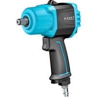 Hazet Llave de impacto Twin Turbo 1/2", Tornillo de percusión negro/Azul