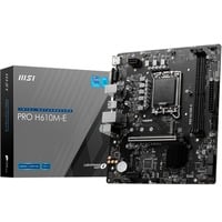 MSI PRO H610M-E, Placa base