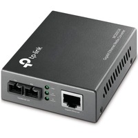 TP-Link MC200CM V3 convertidor de medio Interno 1000 Mbit/s 850 nm Negro gris, 1000 Mbit/s, IEEE 802.3ab, IEEE 802.3x, IEEE 802.3z, Gigabit Ethernet, 1000 Mbit/s, SC, Alámbrico, Minorista