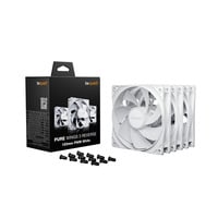 be quiet! Pure Wings 3 120mm PWM Reverse White 3-Pack, Ventilador blanco