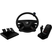 Aerosoft Truck & Bus Wheel System, Conjunto de simulador negro