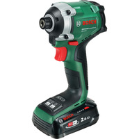 Bosch Atornillador de impacto a batería UniversalImpactDrive 18V-210, Tornillo de percusión verde