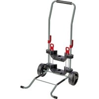 EINHELL Carro de transporte y manguera, para carrete de manguera a batería GE-HR 18/30, Carretilla para manguera gris