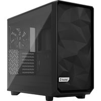 Fractal Design Meshify 2 Lite Negro, Cajas de torre negro, PC, Negro, ATX, EATX, micro ATX, Mini-ITX, Acero, Vidrio templado, 18,5 cm, 47,6 cm